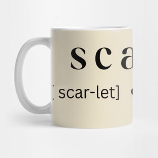 Scarlet Mug